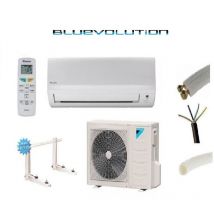 Daikin - pret a poser climatisation 2500W reversible ftxb RXB25C + kit de pose 10 metres + support mural
