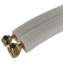 Rodrigas - prêt a poser liaison flare bi tube frigorifique M1 climatisation 1/4 1/2 raccords prêt montes 10 metres nf