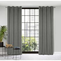 Prêt Rideau Carlo 135x250 Cm Gris-Beige