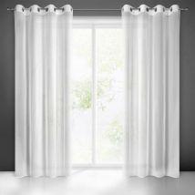Prêt Rideau Dalia 140x250 Cm Blanc