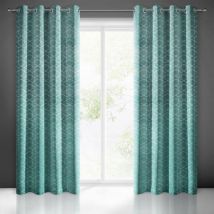 Prêt Rideau Mandi 135x250 Cm Turquoise