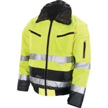 Giubbotto pilota alta visibilità taglia xl giallo/grigio Prevent