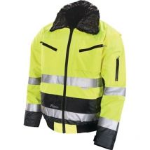Prevent - Warnschutz-Pilotenjacke Gr.M gelb/grau gelb/grau