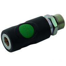 PREVOST 1/2in BSPT Male Safety Coupling 25/26 Series - ESG071153VAL