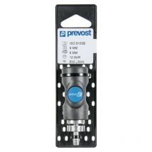 Schlauchkupplung mit Flügelschelle 1517 - Ø8 mm - isi 061808CP - Prevost