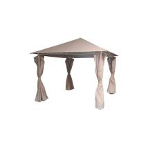 Pérgola metálica de exterior 3x4m - talla