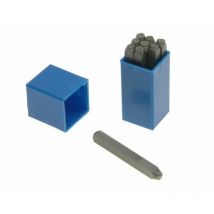 Priory - 180- 6.0mm Set of Numbe Punches 1/4in PRIN14