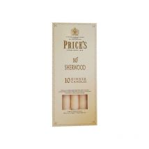 Prices 10 Sherwood Candle Ivory Pack Of 10