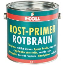E-coll - eu Primaire rouille 2,5L rouge marron (Par 4)