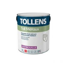 Primaire antirouille Tollens professionnelle Toll Métaux, protéger vos surfaces métalliques Choisissez votre teinte: Peinture Blanche