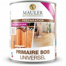 Primaire bois universel Mauler : fond dur, sous-couche bois tanniques et exotiques, bouche-pore et impression bois en un seul produit - 2,5 litres