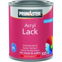 Primaster Acryl Lack Feuerrot Seidenmatt 125 Ml