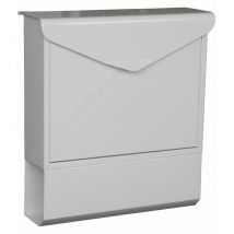 Briefkasten Xin Postkasten Wandbriefkasten 2 Schlüssel weiß - Primaster