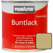 Primaster - Buntlack 750ml Beige Seidenglänzend Wetterbeständig Holz & Metall