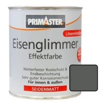 Primaster - Eisenglimmer-Lack 750ml Seidenmatt Silber Rostschutz Endbeschichtung