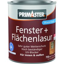 Primaster Fenster + Flächenlasur 750 Ml Teak Holzlasur