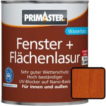 Primaster - Fenster- und Flächenlasur 750ml Mahagoni Holzlasur Wetterschutz