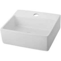 Primaster - Gästewaschbecken 33,5 Cm Sparta Weiß Keramik Waschbecken