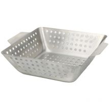 Grillkorb Edelstahl 26 x 22 x 7 cm - Primaster