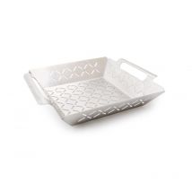 Grillkorb Premium Edelstahl Maße ca. 35 x 29 x 7 cm - Primaster