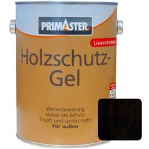 Holzschutzgel palisander 2,5 l seidenmatt für Außen - Primaster