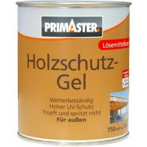 Primaster - Holzschutzgel 750 ml farblos seidenmatt 10 m² für Außen
