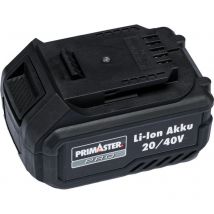 Primaster Pro - 20/40 v Li-Ion Akku Ersatzakku für 5,0 Ah/ 2,5 Ah
