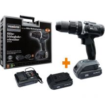 Primaster Akku-Schlagbohrschrauber-Set 20V Akkuschrauber Bohrschrauber Koffer