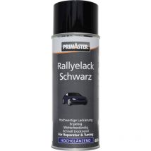 Primaster - Rallye-Lackspray Schwarz Glänzend 400ml Wetterbeständig Sprühlack