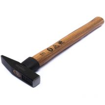 TrendLine Schlosserhammer, 100 g Hammer Werkstatthammer mit Holzstiel