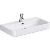 Waschbecken Marina Waschtisch Keramik Spülbecken Handwaschbecken 80cm - Primaster