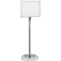 Cadre en aluminium A4 240x325mm avec support pour affiches publicitaires ou publicités - Primematik