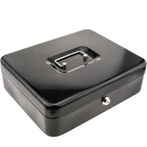 Primematik - Caja fuerte portátil para dinero caudales billetes y monedas 298 x 239 x 88 mm