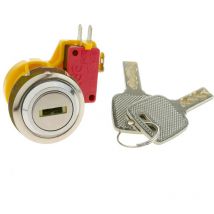 Primematik - Cerradura electrónica de 27mm x M18 con llave plana