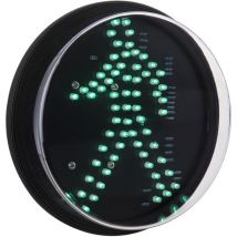 Primematik - Feu à led pour feu de signalisation IP65 200mm 12-24V piéton vert