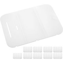 Funda protectora plegable porta mascarillas compatible con KN95 FFP2 10 unidades - Primematik
