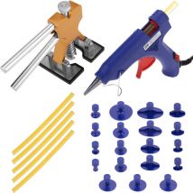Primematik - Kit di riparazione delle ammaccature auto meccanico, rimuovitore di ammaccature, Tirabolli per carrozzeria