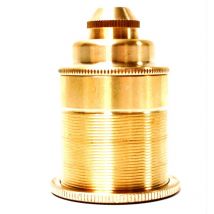 Lampenfassung E27 Thread E27 Golden Alt Jahrgang Stil Lampenaufhängung Pendelleuchte Hängelampe - Primematik