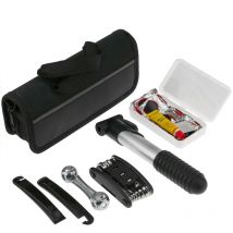 Primematik - Mallette à outils multifonction pour vélo avec patch et leviers pour la réparation de crevaisons