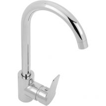 Miscelatore cromato girevole con bocca alta per lavabo altezza 248mm - Primematik