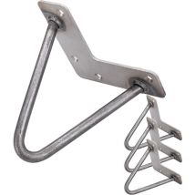 Piedi per tavolo e mobili stile vintage Piedi in acciaio 2 pali 15 cm 4-pack - Primematik