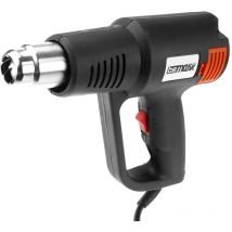 Primematik - Pistolet à air chaud de 2000 w pour le décapage. Décapeur thermique à 2 vitesses