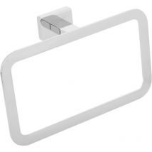 Porte serviette mural en chrome 225x150x55mm model Ever - Primematik