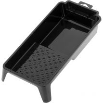 PrimeMatik - Pot de peinture en plastique 30 x 15 x 4,2 cm noir