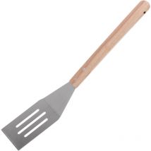 Primematik - Spatule à burger fendue en acier inoxydable de 17 po
