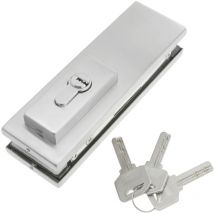 Primematik - Verrouiller en aluminium pour porte vitrée pour ferme-porte de sol