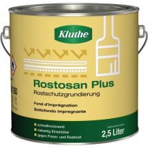Primer antiruggine Rostosan Plus rosso-marrone barattolo da 750 ml Kluthe Per 3)