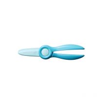 Primeras tijeras para niños a partir de 2 años - hojas de plástico - azul Fiskars