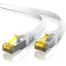 Primewire - Lan-kabel Cat.7, Rj-45 (ethernet), Cat 7 Flachband U/ftp Gigabit Netzwerkkabel 10 Gbit/s Patchkabel - 30m