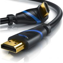 Primewire - 8k Premium Hdmi Ultra High Speed Kabel 2.1 270° Gewinkelt, 7680 X 4320 @ 120 Hz Mit Dsc - 0,5m